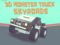 Peli 3D Monster Truck Skyroads verkossa