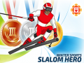 Peli Talviurheilu: Slalom-Sankari verkossa