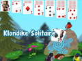 Peli Klondike Solitaire verkossa