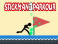 Peli Stickman Parkour 3 verkossa