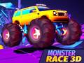 Peli Monster Race 3D verkossa