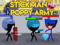 Peli Stickman vs Poppy-armeija verkossa