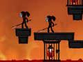 Peli Ninja Stickman Soturi HTML5 verkossa