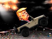 Peli Trump Wheelie Challenge verkossa