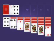 Peli Klondike Solitaire verkossa