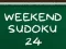 Peli Viikonlopun Sudoku 24 verkossa