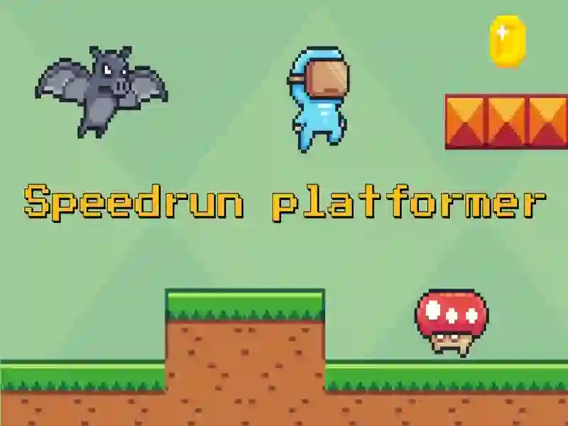 Peli Speedrun-tasohyppely verkossa