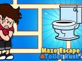 Peli Sokkelo Escape wc -kiire verkossa