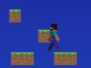 Peli Noob vs pro, mutta lattia on Lava Minecraft verkossa