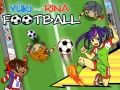Peli Yuki ja Rina Jalkapallo verkossa