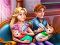 Peli Rapunzelin Kaksosten Perhepäivä verkossa