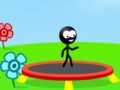 Peli Trampoliini Stickman verkossa