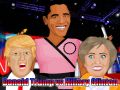 Peli Donald Trump Hillary Clintonia vastaan verkossa