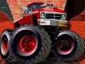 Peli Hullu Monster Truck Palapeli verkossa