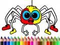 Peli Halloween Värittämisaika verkossa