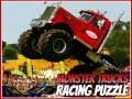 Peli Monster Truck -kilpailupuzzle verkossa