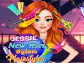 Peli Jessie Uusi Vuosi #Glamouri Hiustyylit verkossa