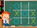 Peli Tic Tac Toe koulussa verkossa