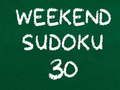 Peli Viikonlopun Sudoku 30 verkossa