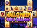 Peli Halloween Kolminkertainen Mahjong verkossa