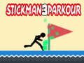 Peli Stickman Parkour 3 verkossa