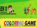 Peli Ben 10 Väritys verkossa