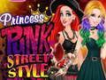 Peli Prinsessa Punk Katu Tyylikilpailu verkossa