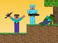 Peli Noob vs Pro: Zombi Apokalypsi verkossa