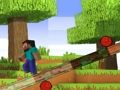 Peli Minecraft Tasapainohaaste verkossa