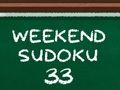 Peli Viikonlopun Sudoku 33 verkossa