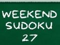 Peli Viikonlopun Sudoku 27 verkossa