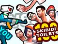 Peli Sinä vastaan 100 Skibidi-WC:tä verkossa