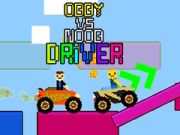 Peli Obby vs Noob Kuljettaja verkossa Peli Obby vs Noob Kuljettaja verkossa