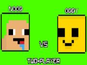 Peli Noob vs Obby Kaksi Pelaajaa verkossa