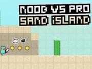 Peli Noob vs Pro: Hiekkasaari verkossa Peli Noob vs Pro: Hiekkasaari verkossa