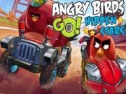 Peli Angry Birds Go! Piilottelevat tähdet verkossa
