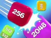 Peli Ketjukuutio 2048 3D Yhdistämispeli verkossa