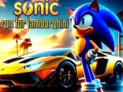 Peli Sonic Juoksee Lamborghinille verkossa