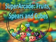 Peli SuperArcade: Hedelmät, Keihäät ja Kuutiot verkossa Peli SuperArcade: Hedelmät, Keihäät ja Kuutiot verkossa