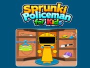 Peli Sprunki-poliisi lapsille verkossa