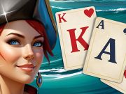 Peli Solitaire Klondike Treasure Island verkossa