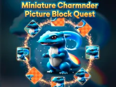 Peli Miniature Charmander Picture Block Quest verkossa