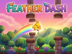 Peli Feather Dash verkossa