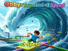 Peli Obby: Tsunami +1 nopeus verkossa