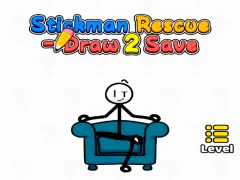 Peli Stickman Rescue Draw 2 Tallenna verkossa