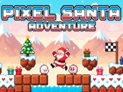 Peli Pixel Santa Adventure verkossa