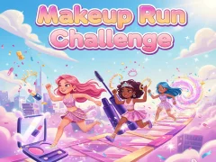 Peli Makeup Run Challenge verkossa
