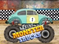 Peli Monster Truck -kilpailu verkossa Peli Monster Truck -kilpailu verkossa
