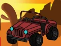 Peli Maastoauto Värittäjäkirja verkossa