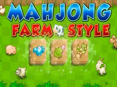 Peli Mahjong Farm Style verkossa